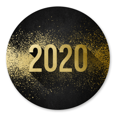 2020 goudlook met spetters